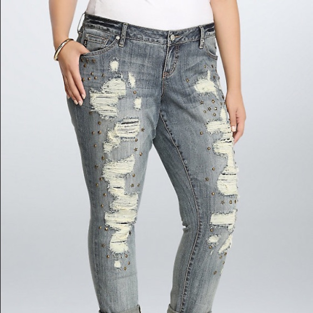 Torrid Boyfriend Size 26 Jeans